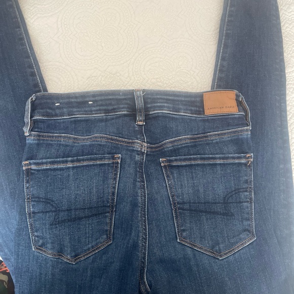 Size 2 long American Eagle high rise jegging. Next level stretch. - Picture 6 of 7